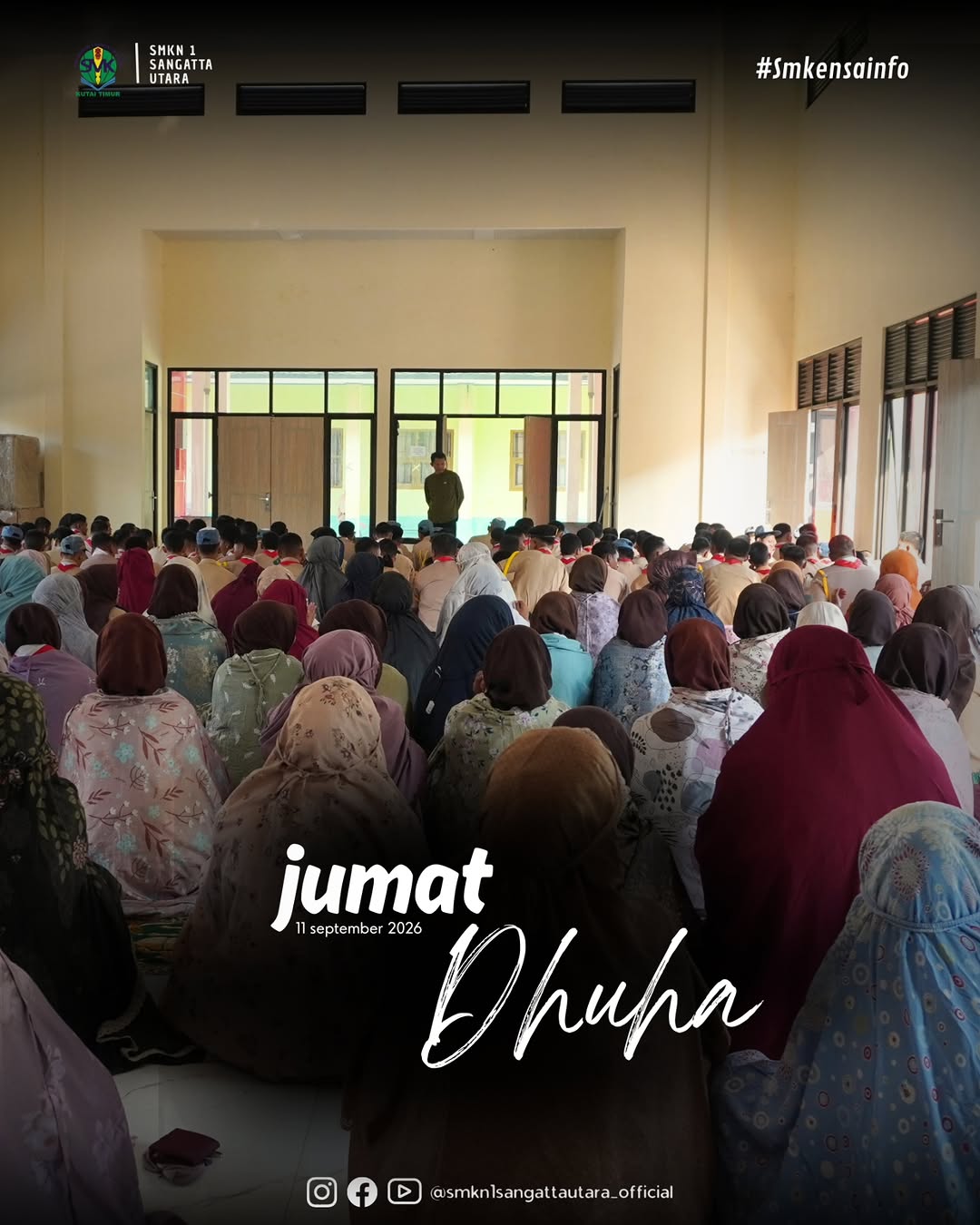 JUMAT DHUHA — SMKN 1 SANGATTA UTARA