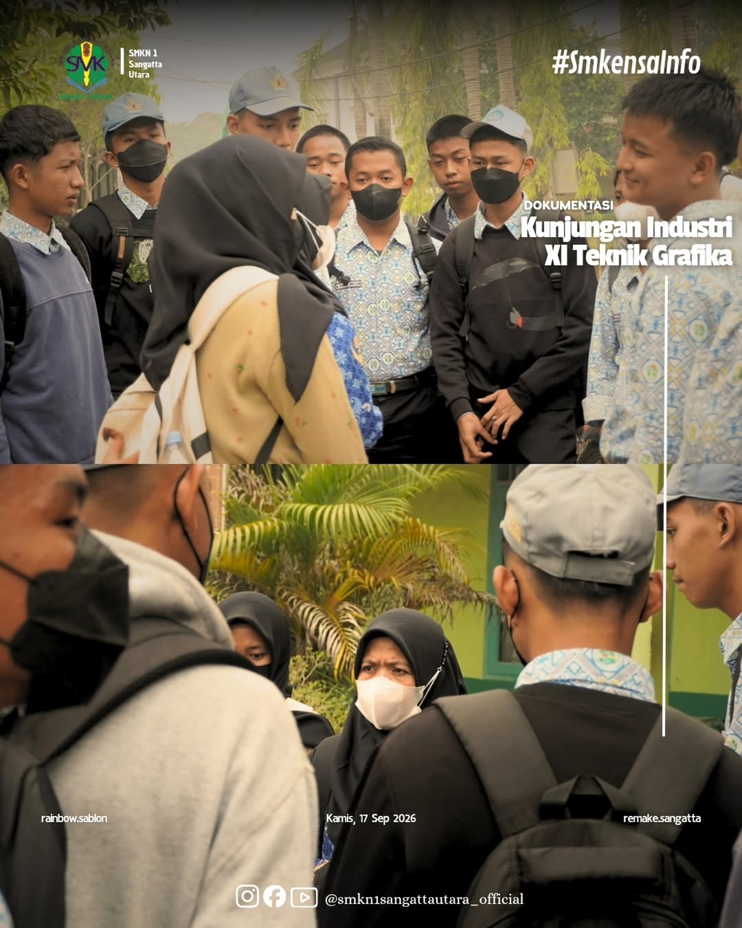 Kunjungan Industri IX Teknik Grafika