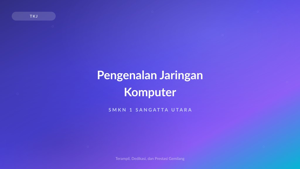 Pengenalan Jaringan Komputer untuk Pemula